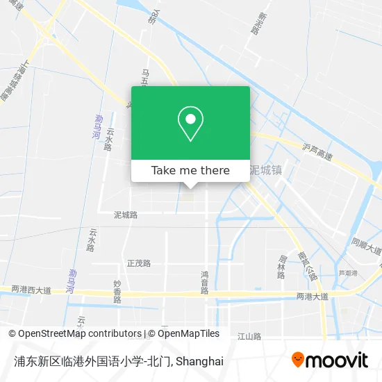 浦东新区临港外国语小学-北门 map