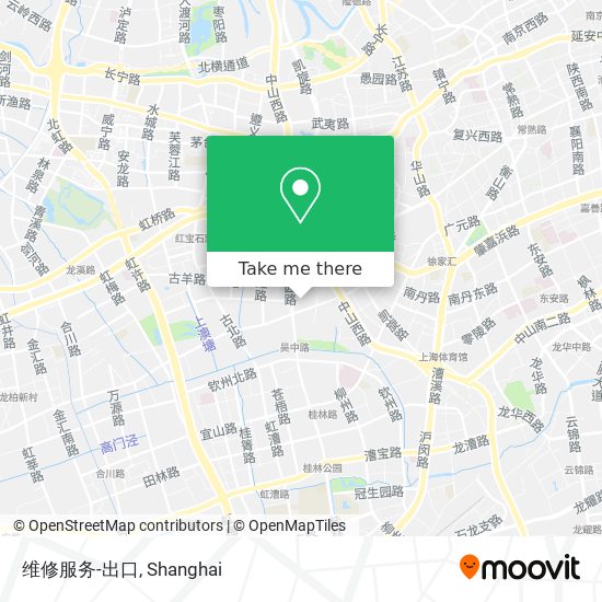 维修服务-出口 map