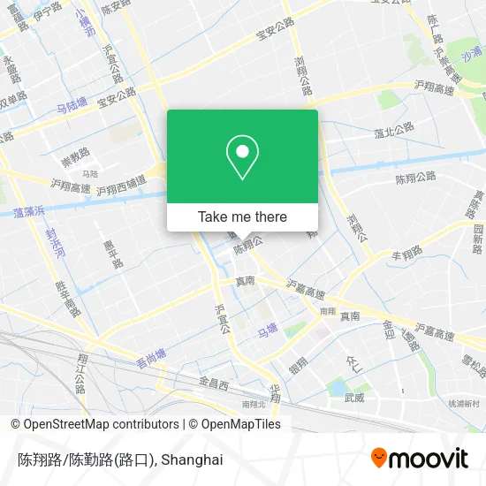 陈翔路/陈勤路(路口) map