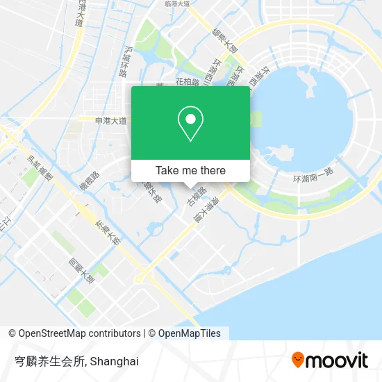穹麟养生会所 map