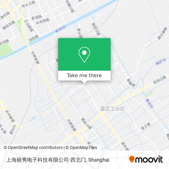 上海丽隽电子科技有限公司-西北门 map