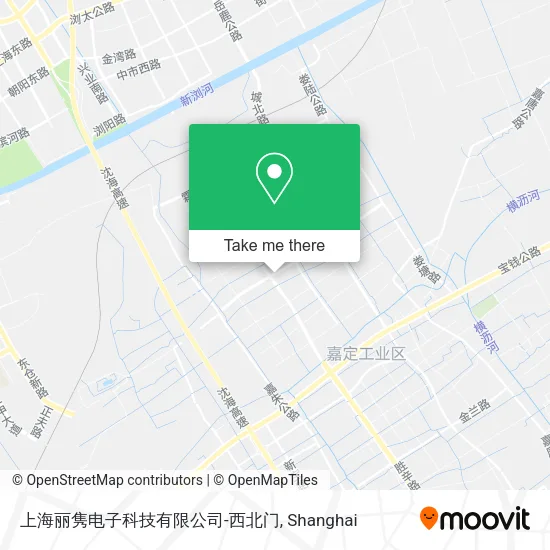 上海丽隽电子科技有限公司-西北门 map