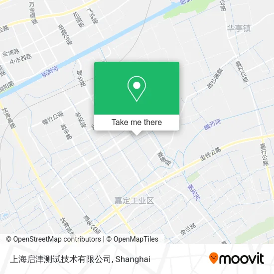 上海启津测试技术有限公司 map
