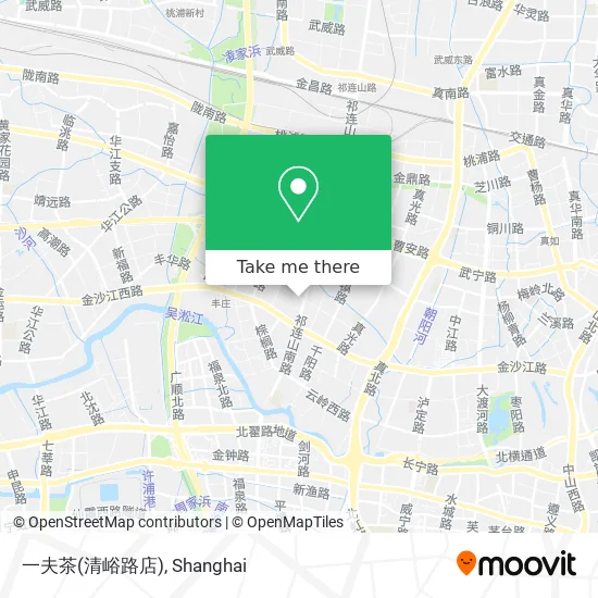 一夫茶(清峪路店) map