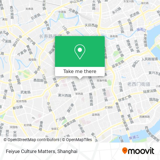 Feiyue Culture Matters map