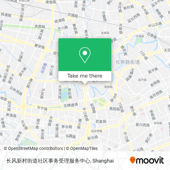 长风新村街道社区事务受理服务中心 map