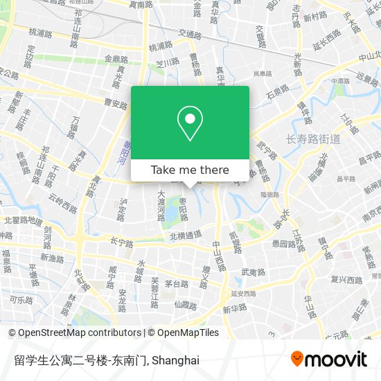 留学生公寓二号楼-东南门 map