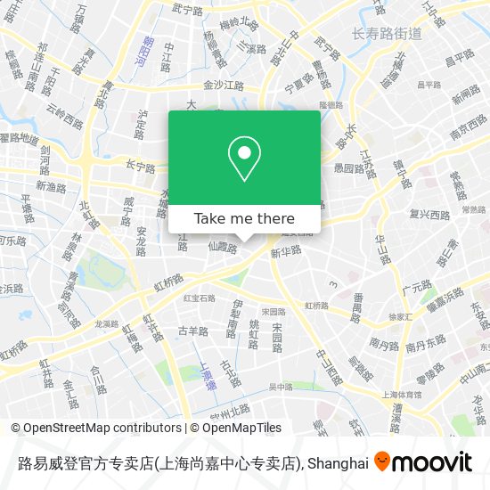 路易威登官方专卖店(上海尚嘉中心专卖店) map