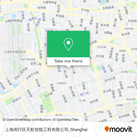上海闵行区天航智能工程有限公司 map