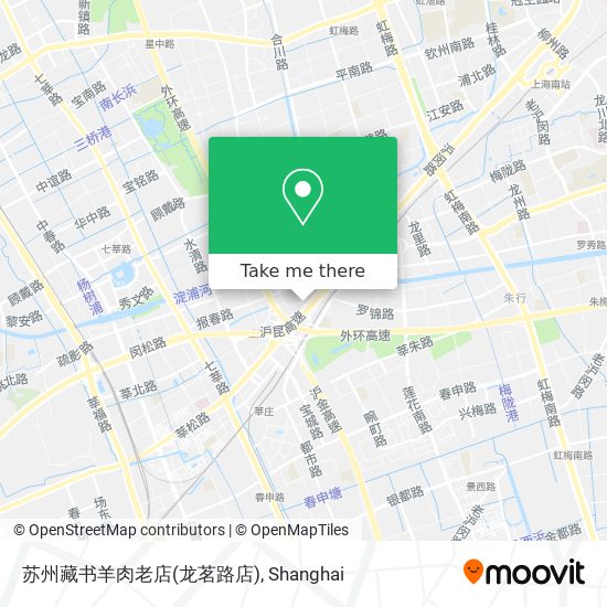 苏州藏书羊肉老店(龙茗路店) map