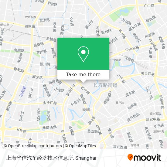 上海华信汽车经济技术信息所 map