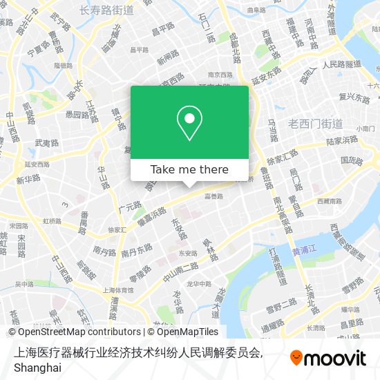 上海医疗器械行业经济技术纠纷人民调解委员会 map