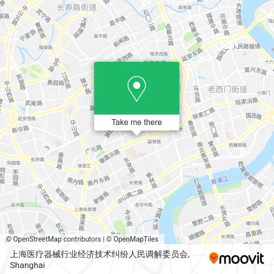上海医疗器械行业经济技术纠纷人民调解委员会 map