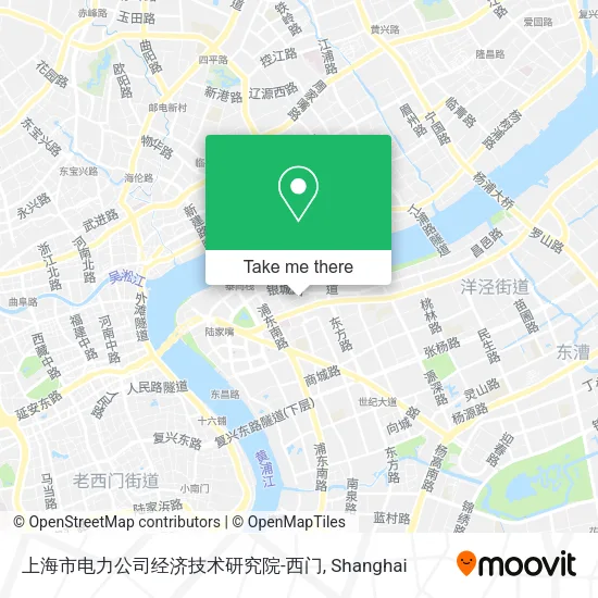 上海市电力公司经济技术研究院-西门 map