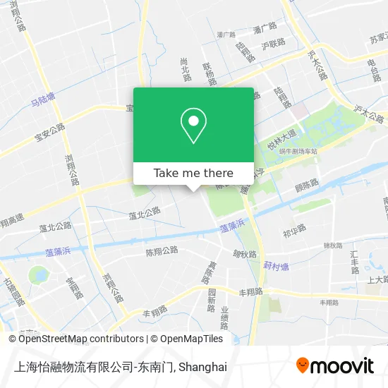 上海怡融物流有限公司-东南门 map