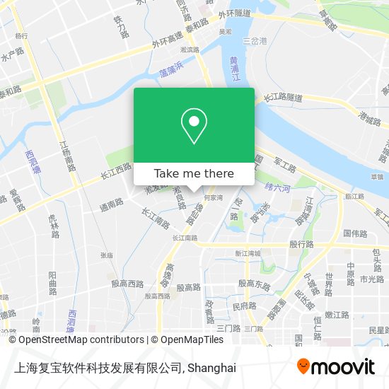 上海复宝软件科技发展有限公司 map