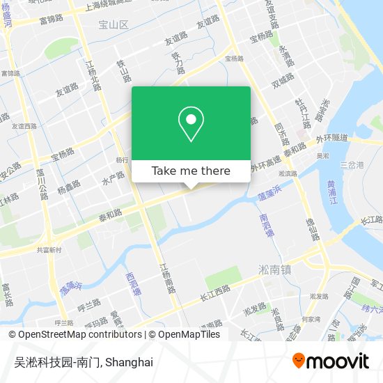 吴淞科技园-南门 map