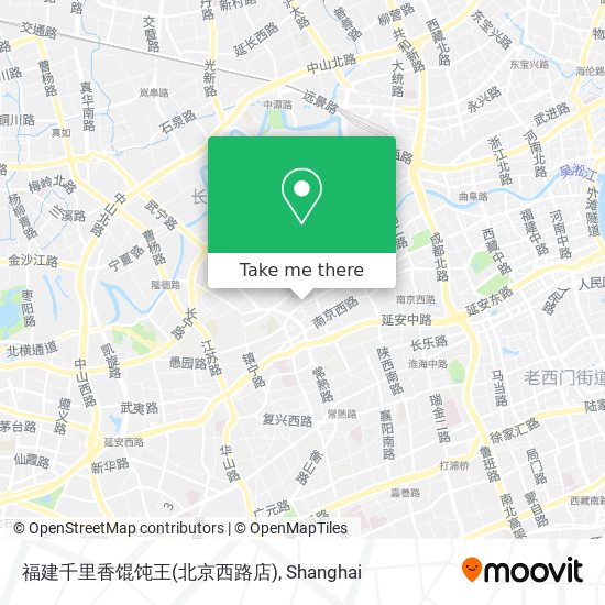 福建千里香馄饨王(北京西路店) map