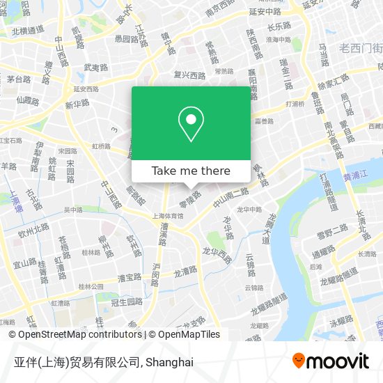 亚伴(上海)贸易有限公司 map