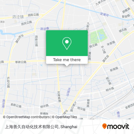 上海善久自动化技术有限公司 map