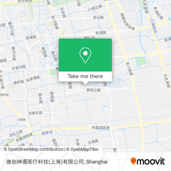 微创神通医疗科技(上海)有限公司 map