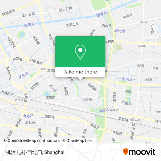 桃浦九村-西北门 map