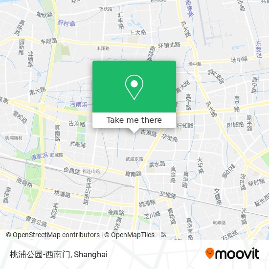 桃浦公园-西南门 map