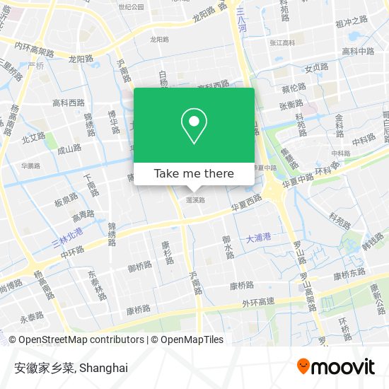 安徽家乡菜 map