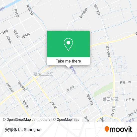 安徽饭店 map