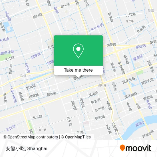 安徽小吃 map