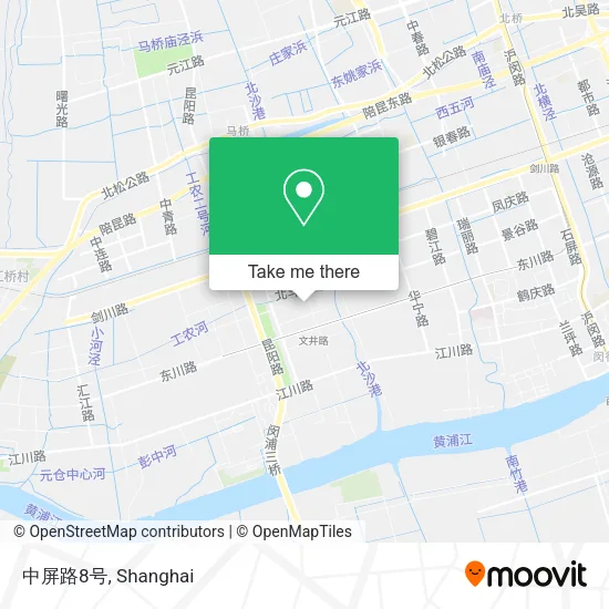 中屏路8号 map