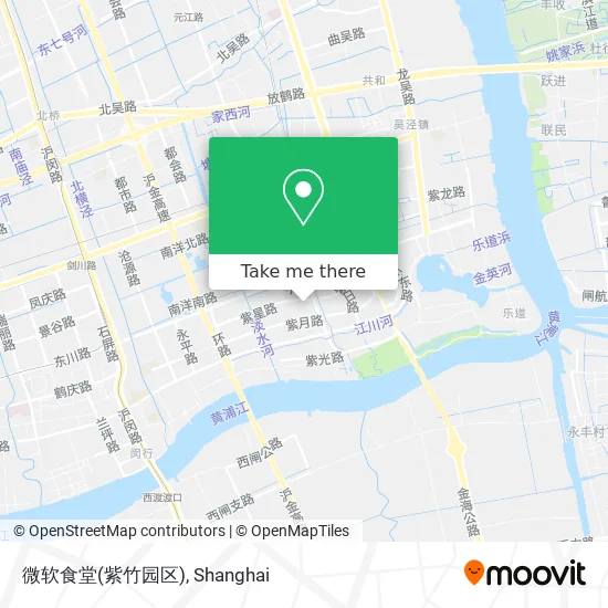 微软食堂(紫竹园区) map