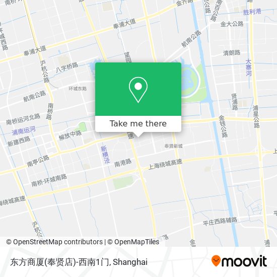 东方商厦(奉贤店)-西南1门 map