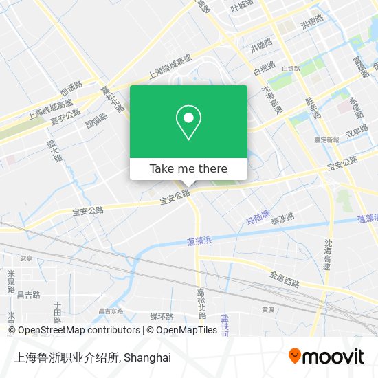 上海鲁浙职业介绍所 map