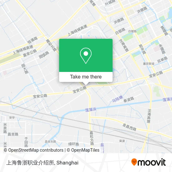 上海鲁浙职业介绍所 map