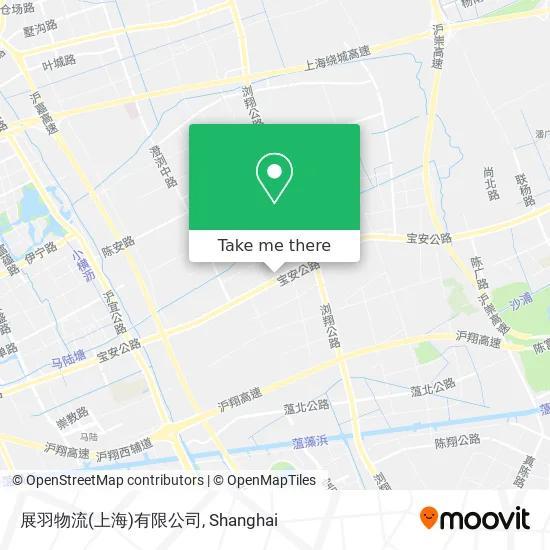 展羽物流(上海)有限公司 map