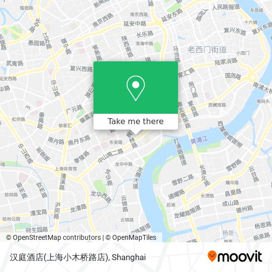 汉庭酒店(上海小木桥路店) map