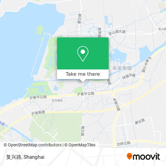 复兴路 map