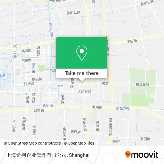 上海途柯企业管理有限公司 map