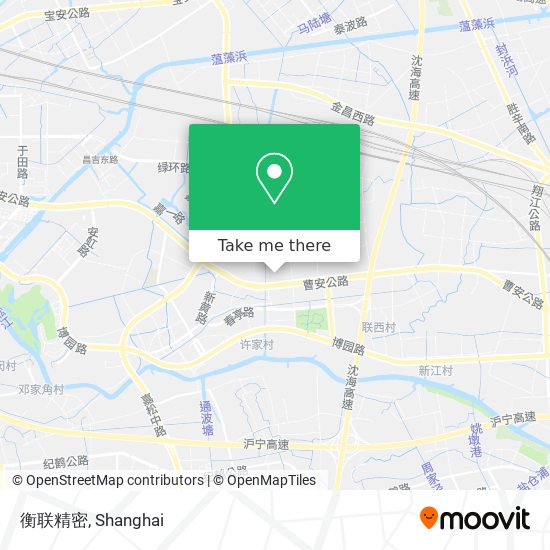 衡联精密 map