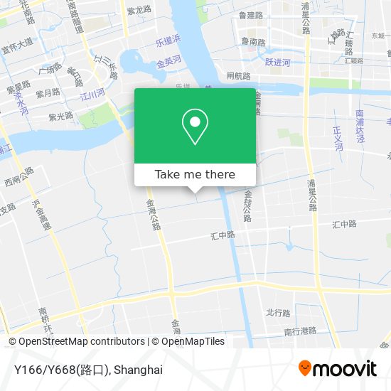 Y166/Y668(路口) map