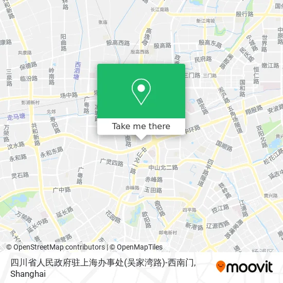 四川省人民政府驻上海办事处(吴家湾路)-西南门 map
