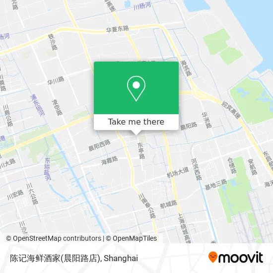 陈记海鲜酒家(晨阳路店) map