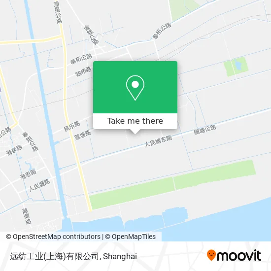 远纺工业(上海)有限公司 map