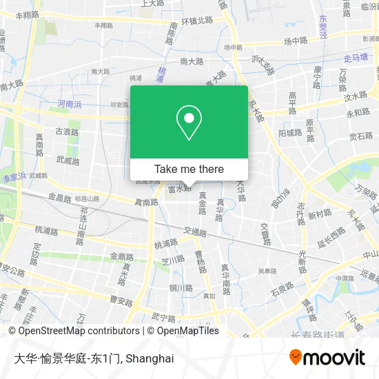 大华·愉景华庭-东1门 map
