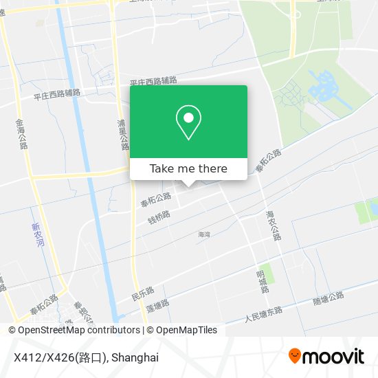 X412/X426(路口) map