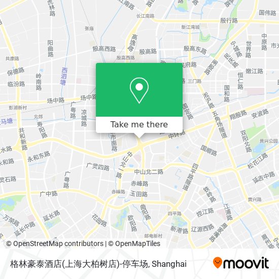 格林豪泰酒店(上海大柏树店)-停车场 map