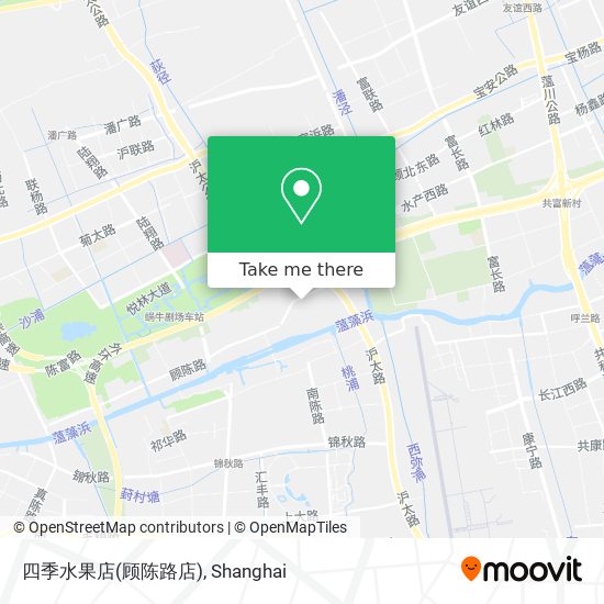 四季水果店(顾陈路店) map
