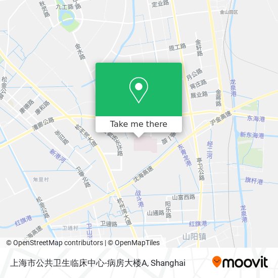 上海市公共卫生临床中心-病房大楼A map