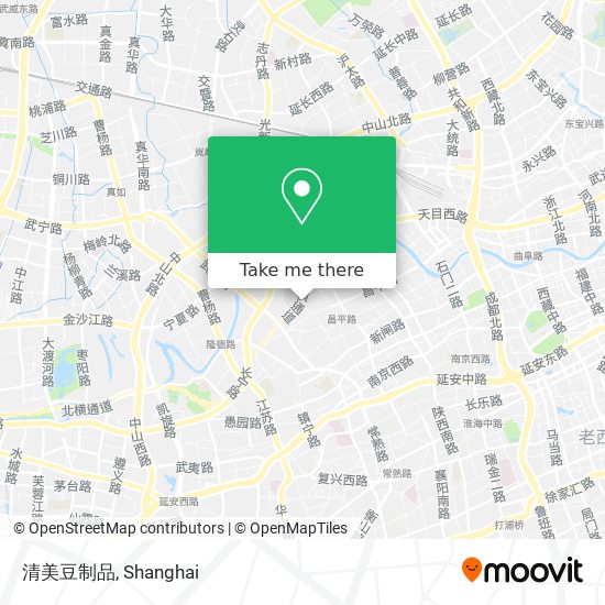清美豆制品 map